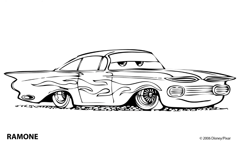 100 Free Cars Movie Coloring Pages: Rev Up Your Creativity 63