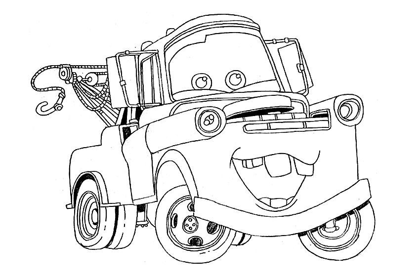 100 Free Cars Movie Coloring Pages: Rev Up Your Creativity 65