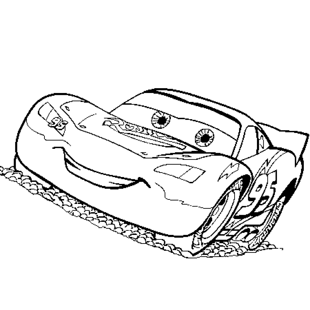 100 Free Cars Movie Coloring Pages: Rev Up Your Creativity 66