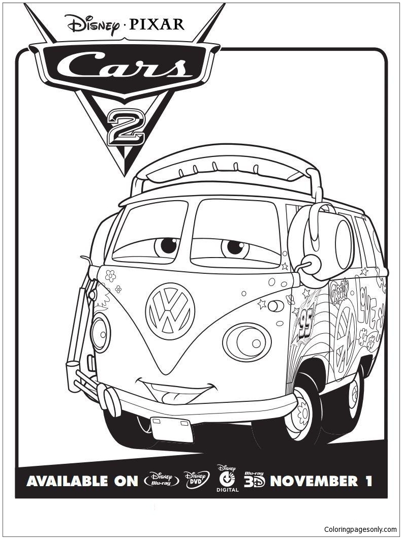 100 Free Cars Movie Coloring Pages: Rev Up Your Creativity 70