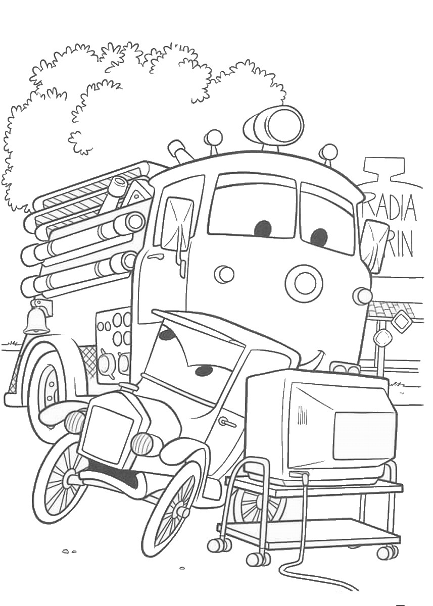 100 Free Cars Movie Coloring Pages: Rev Up Your Creativity 72