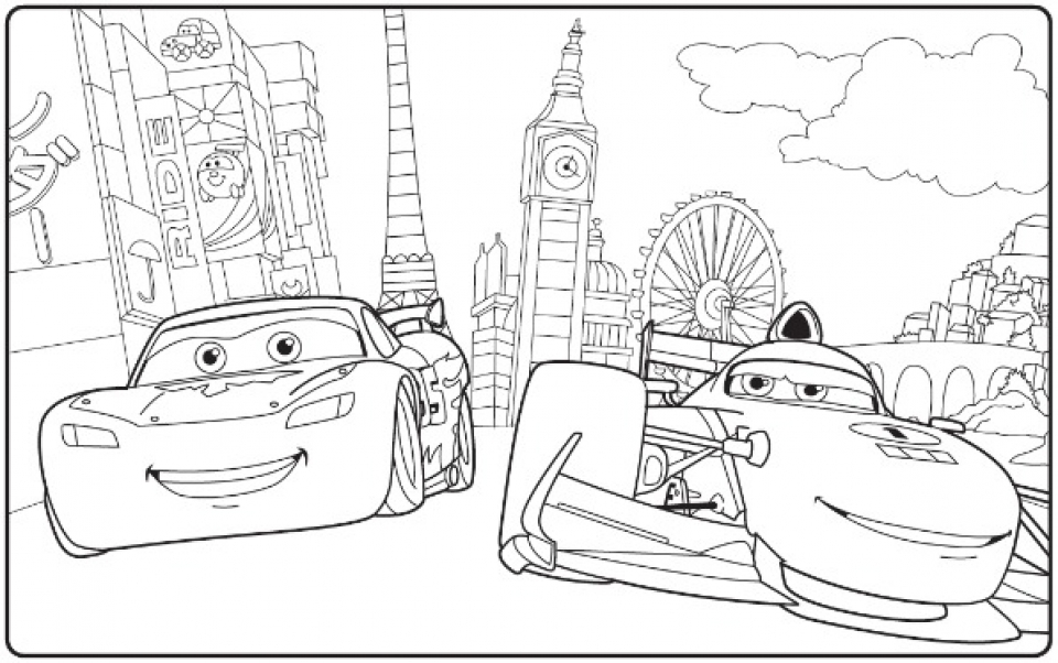 100 Free Cars Movie Coloring Pages: Rev Up Your Creativity 76