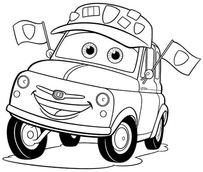 100 Free Cars Movie Coloring Pages: Rev Up Your Creativity 8