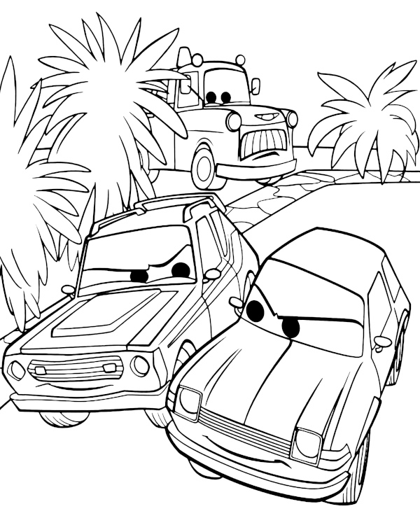 100 Free Cars Movie Coloring Pages: Rev Up Your Creativity 84