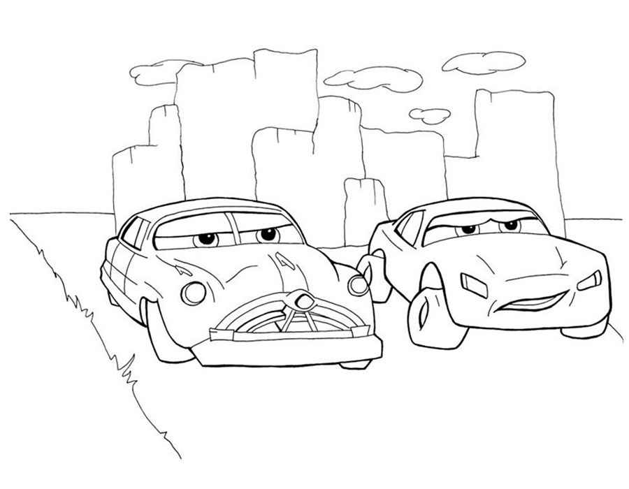 100 Free Cars Movie Coloring Pages: Rev Up Your Creativity 95