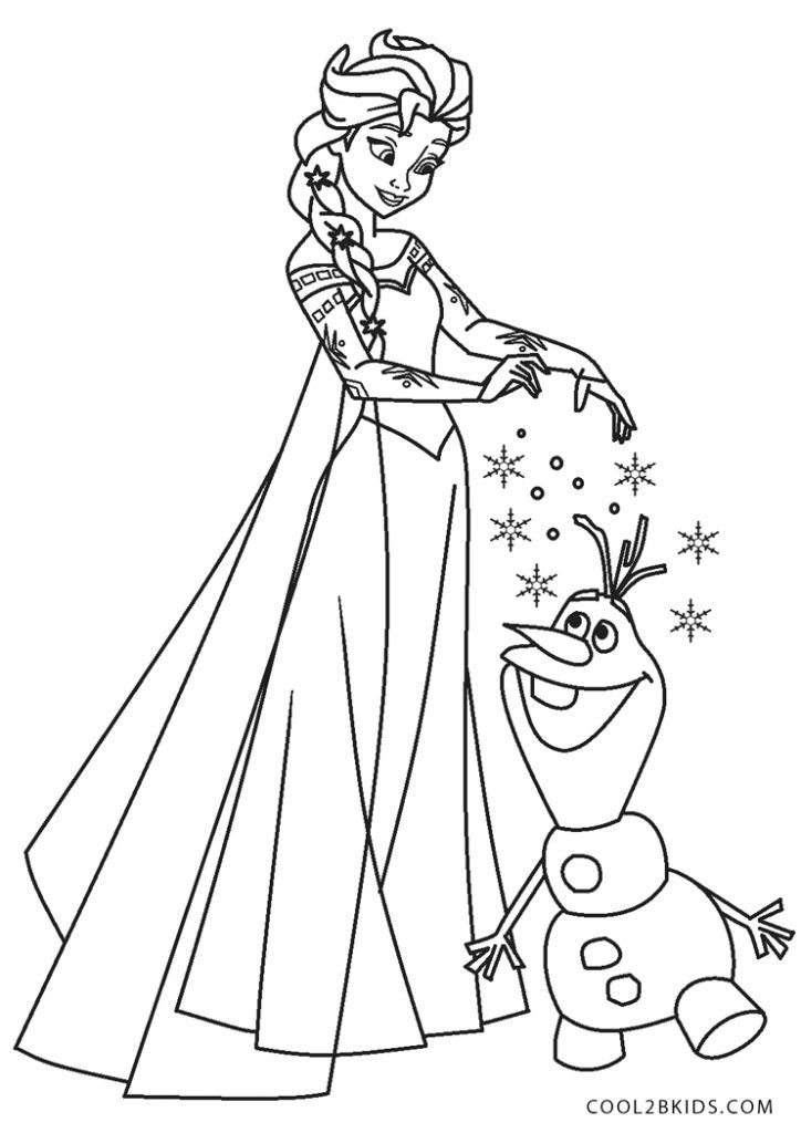 180+ Magical Elsa Coloring Pages for Frozen Fans 101