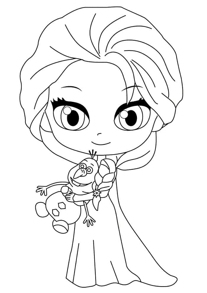 180+ Magical Elsa Coloring Pages for Frozen Fans 104