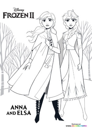 180+ Magical Elsa Coloring Pages for Frozen Fans 106