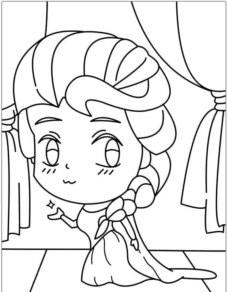 180+ Magical Elsa Coloring Pages for Frozen Fans 113