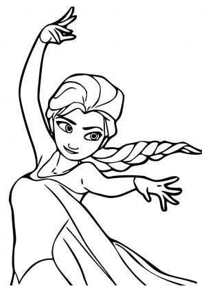 180+ Magical Elsa Coloring Pages for Frozen Fans 115