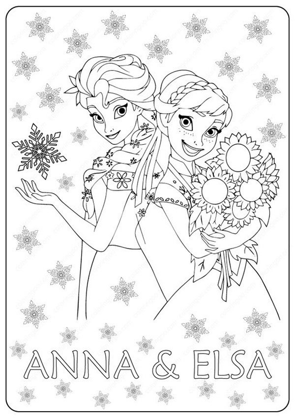 180+ Magical Elsa Coloring Pages for Frozen Fans 117