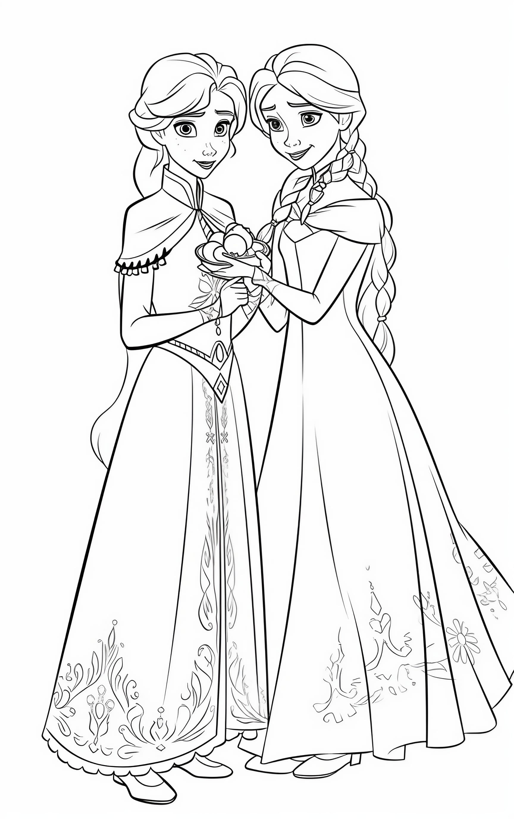 180+ Magical Elsa Coloring Pages for Frozen Fans 120