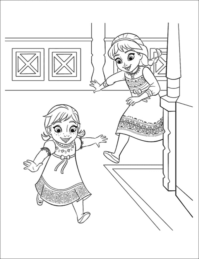 180+ Magical Elsa Coloring Pages for Frozen Fans 136