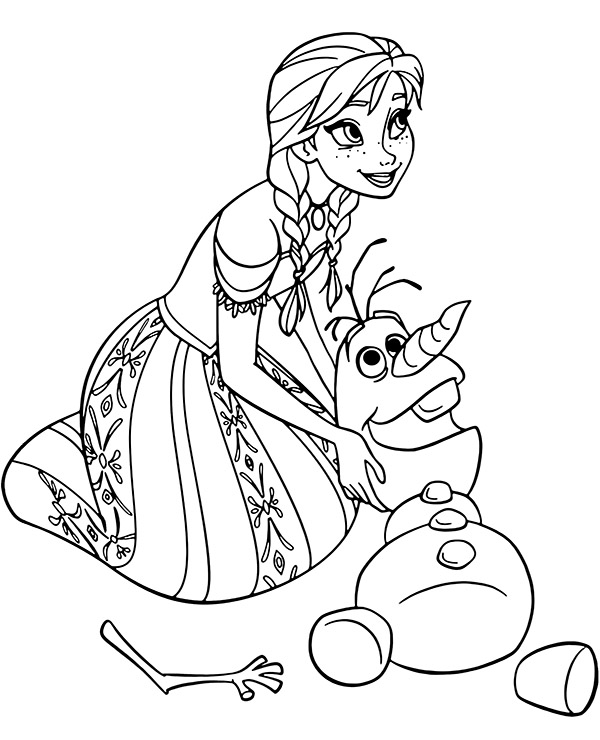 180+ Magical Elsa Coloring Pages for Frozen Fans 142