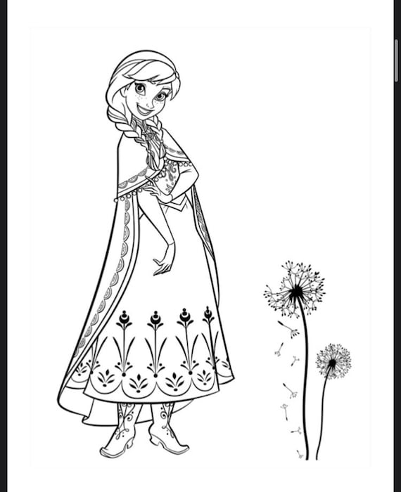 180+ Magical Elsa Coloring Pages for Frozen Fans 149