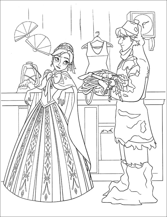 180+ Magical Elsa Coloring Pages for Frozen Fans 151