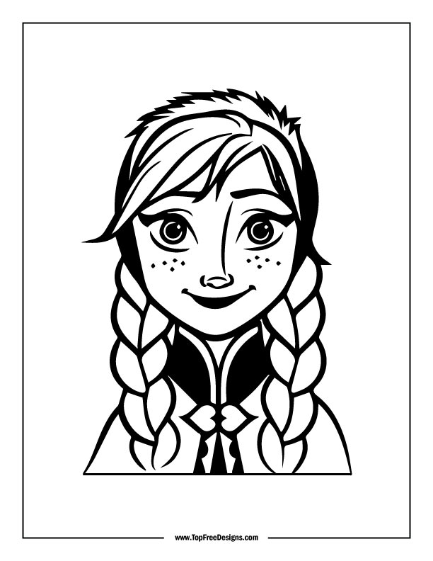 180+ Magical Elsa Coloring Pages for Frozen Fans 172