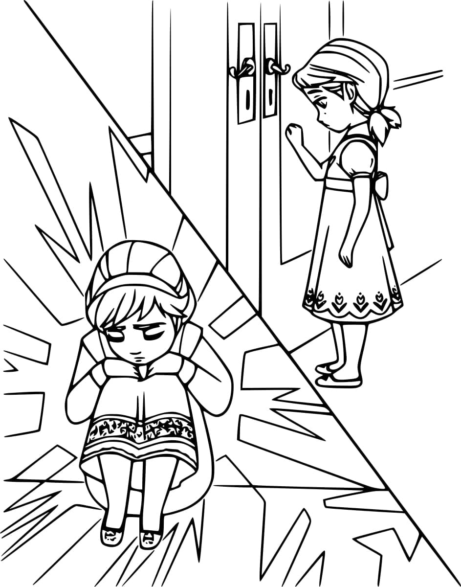 180+ Magical Elsa Coloring Pages for Frozen Fans 173