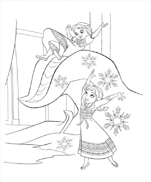 180+ Magical Elsa Coloring Pages for Frozen Fans 21