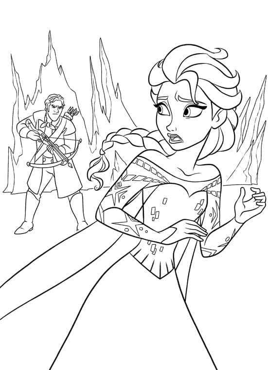 180+ Magical Elsa Coloring Pages for Frozen Fans 22