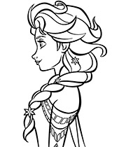 180+ Magical Elsa Coloring Pages for Frozen Fans 30