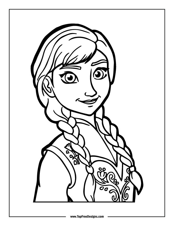 180+ Magical Elsa Coloring Pages for Frozen Fans 31