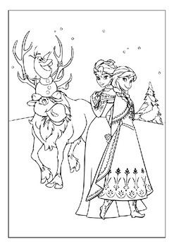 180+ Magical Elsa Coloring Pages for Frozen Fans 36