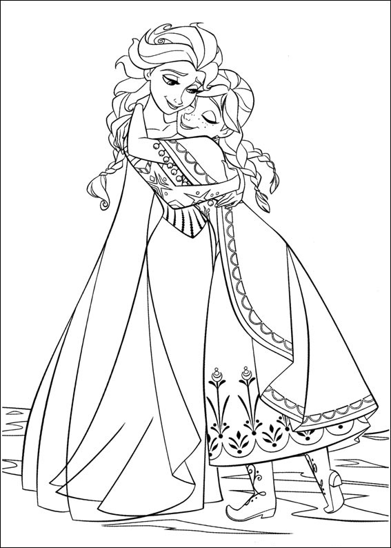 180+ Magical Elsa Coloring Pages for Frozen Fans 40