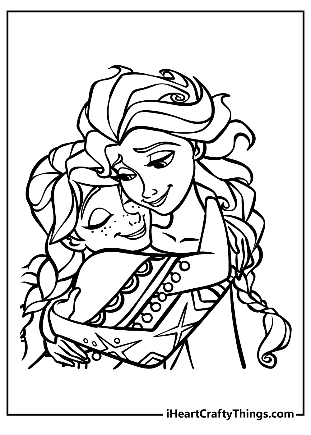 180+ Magical Elsa Coloring Pages for Frozen Fans 47