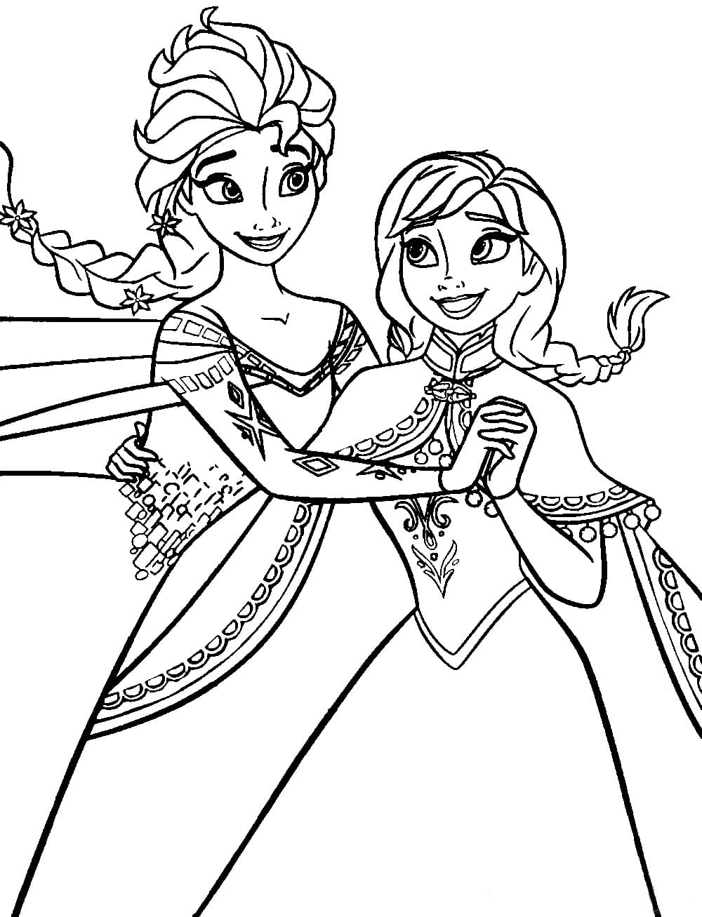 180+ Magical Elsa Coloring Pages for Frozen Fans 56