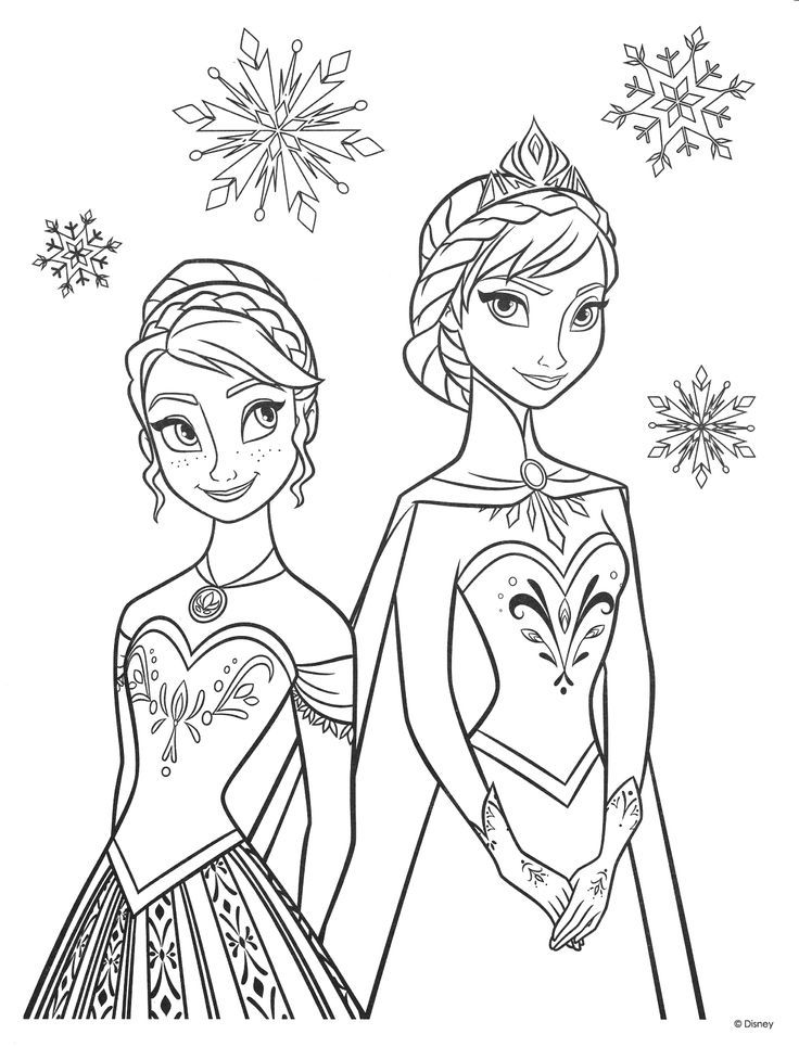 180+ Magical Elsa Coloring Pages for Frozen Fans 62