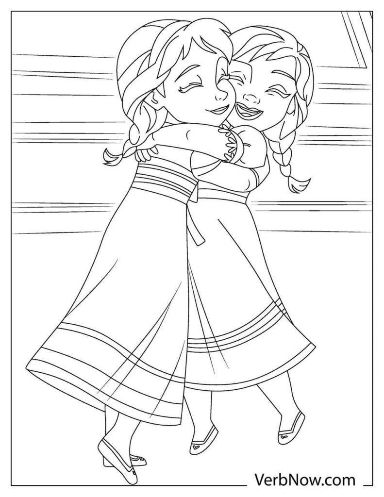 180+ Magical Elsa Coloring Pages for Frozen Fans 64