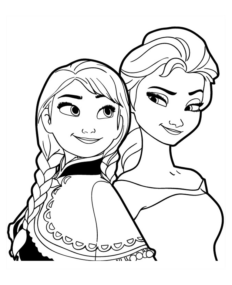 180+ Magical Elsa Coloring Pages for Frozen Fans 65