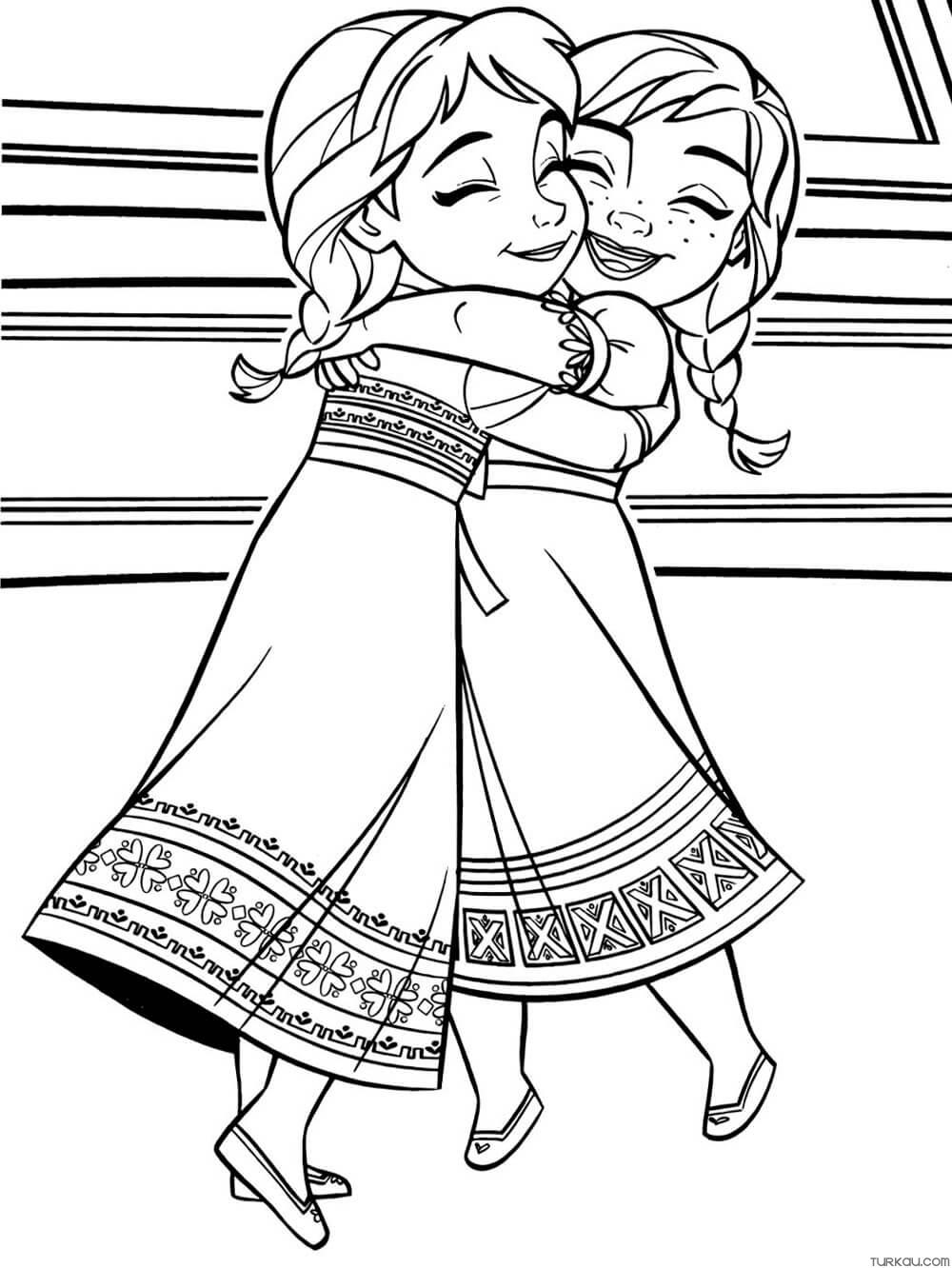 180+ Magical Elsa Coloring Pages for Frozen Fans 7