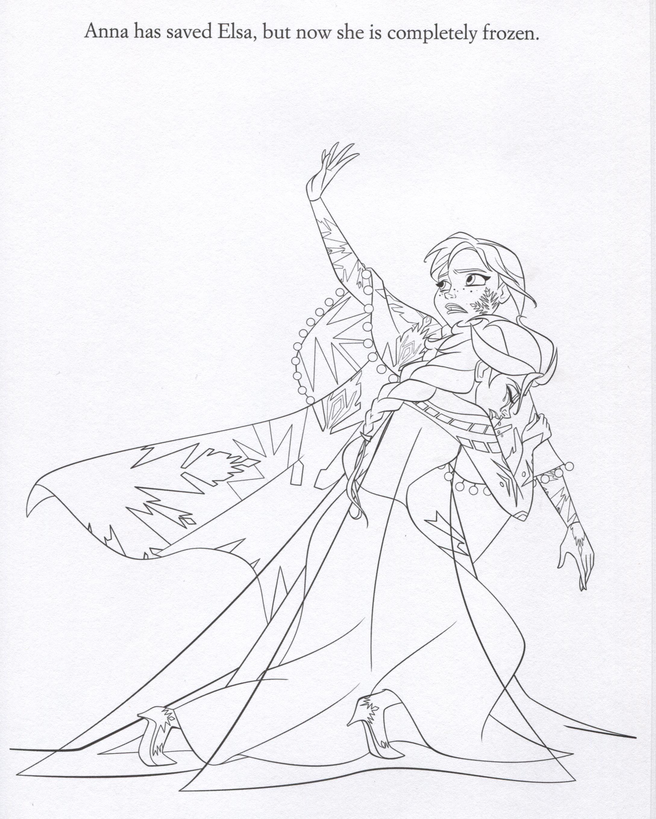 180+ Magical Elsa Coloring Pages for Frozen Fans 77