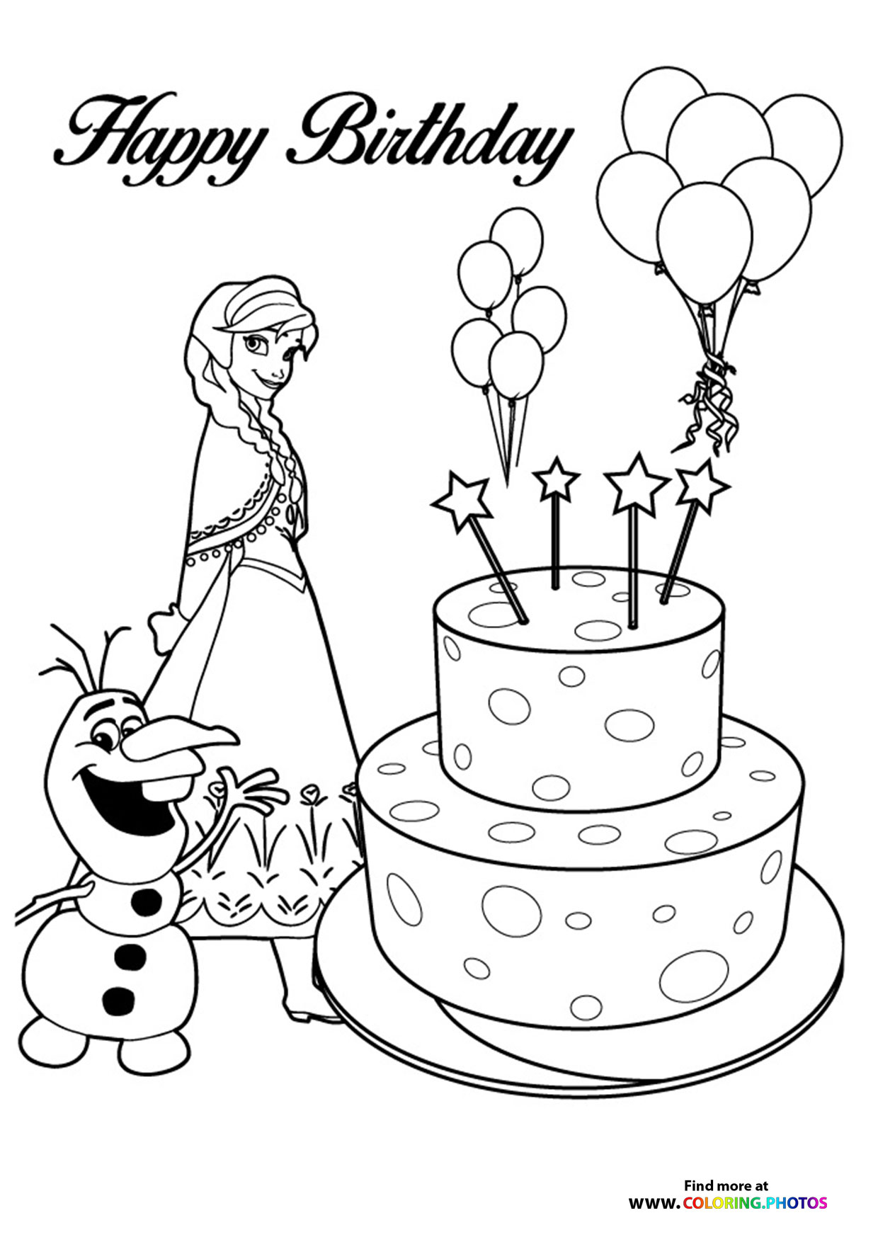 180+ Magical Elsa Coloring Pages for Frozen Fans 86