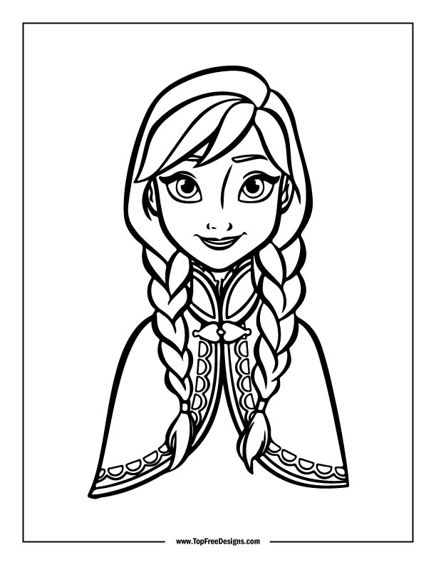 180+ Magical Elsa Coloring Pages for Frozen Fans 9