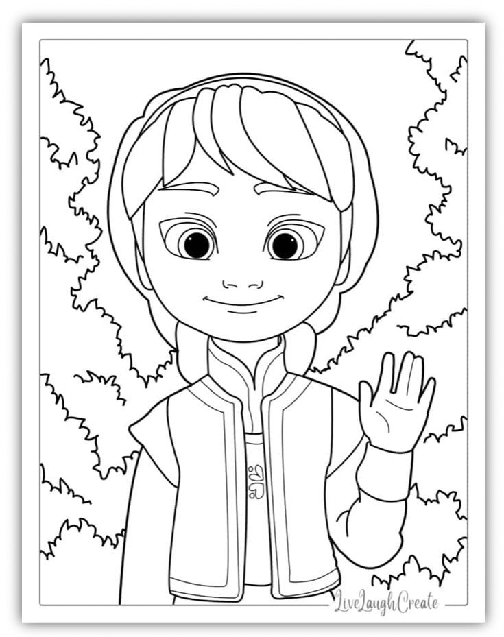 180+ Magical Elsa Coloring Pages for Frozen Fans 92