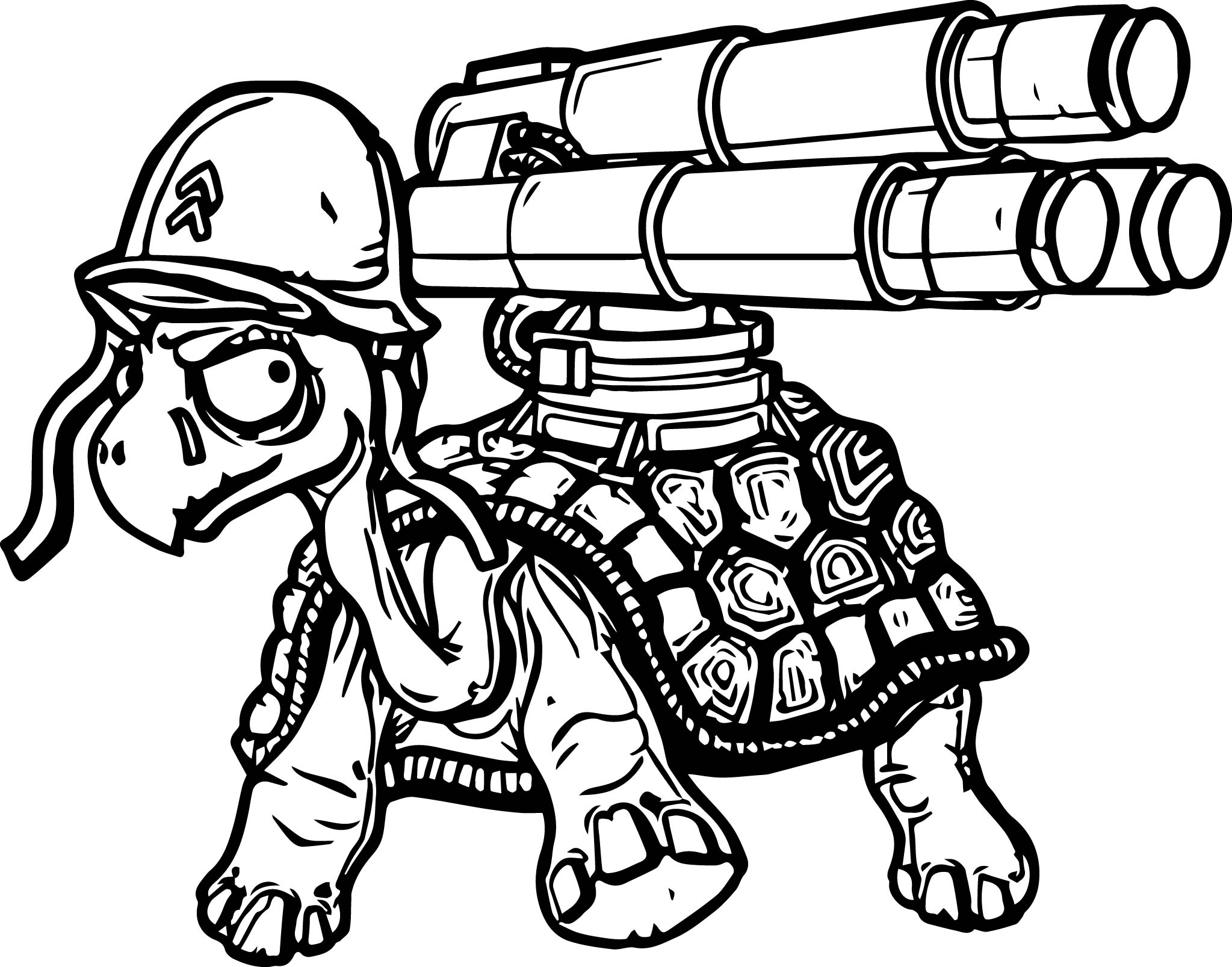 55+ Coloring Pages Nerf Gun Printables 14