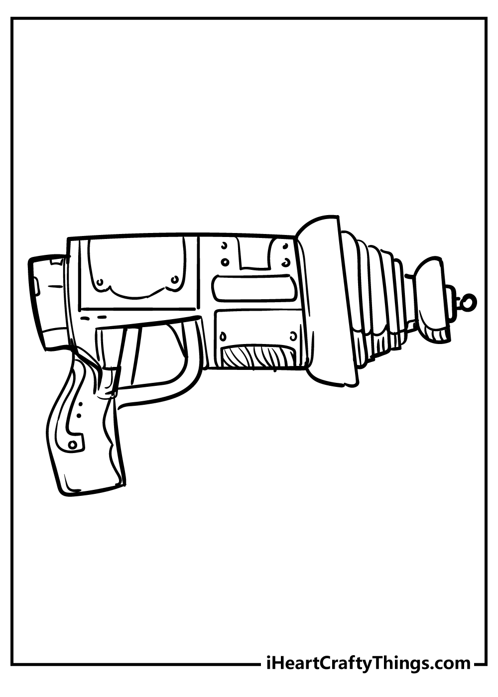 55+ Coloring Pages Nerf Gun Printables 31