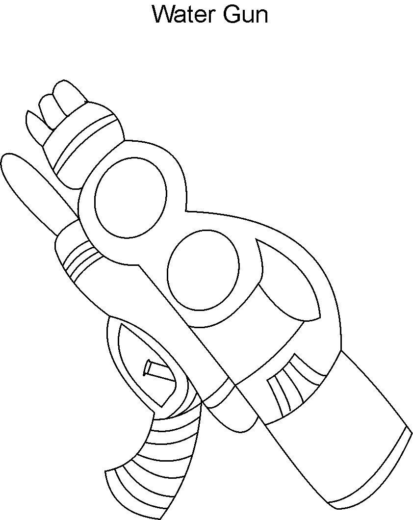 55+ Coloring Pages Nerf Gun Printables 70