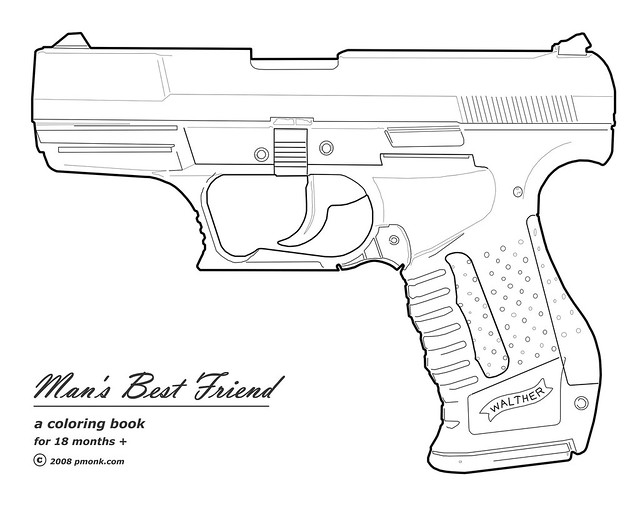 55+ Coloring Pages Nerf Gun Printables 83