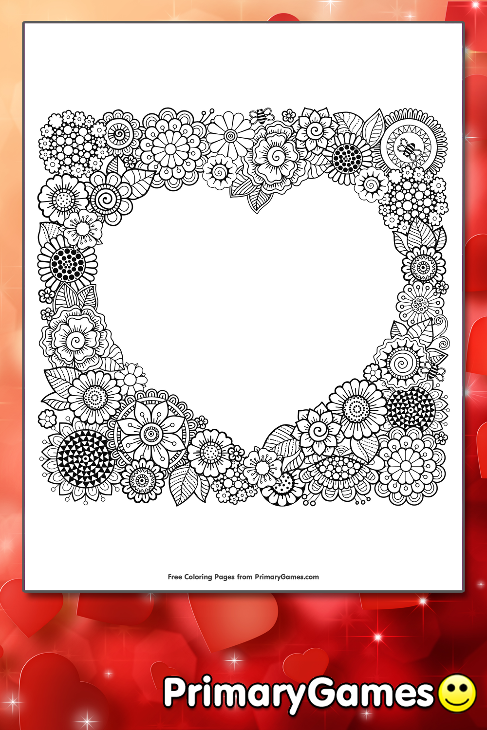 90 Picture Frames Coloring Pages to Bring Your Artwork to Life 11