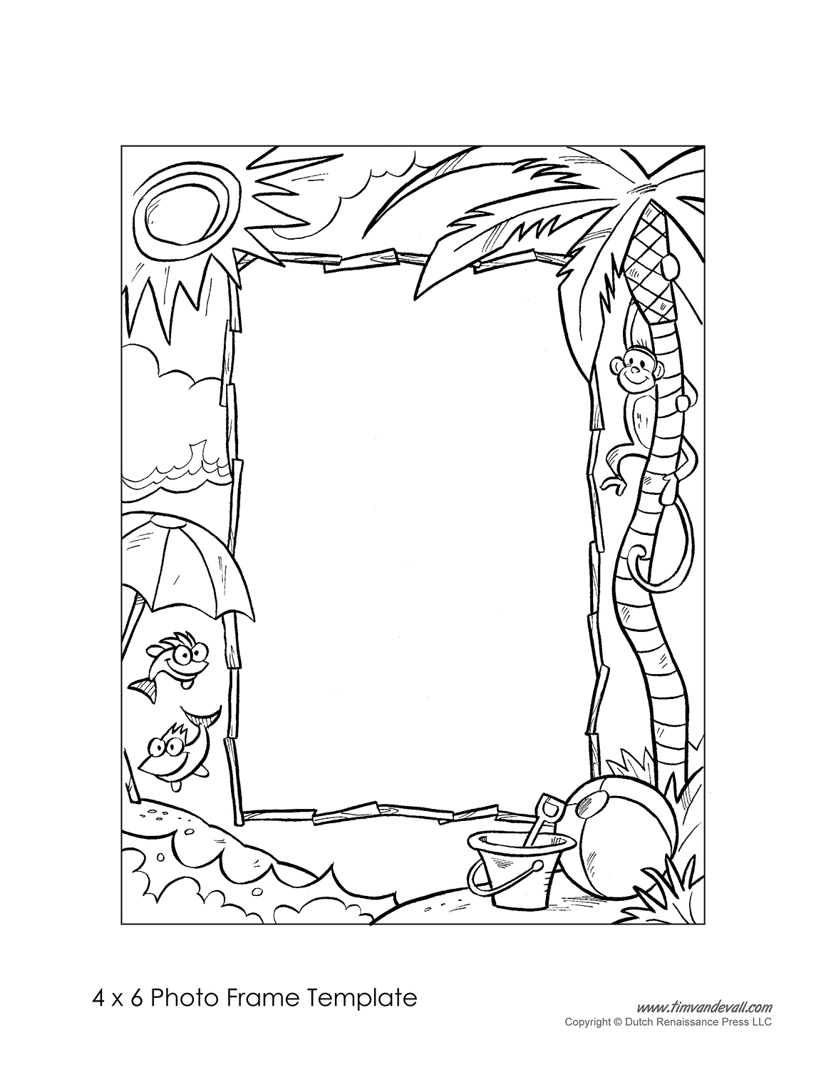 90 Picture Frames Coloring Pages to Bring Your Artwork to Life 120