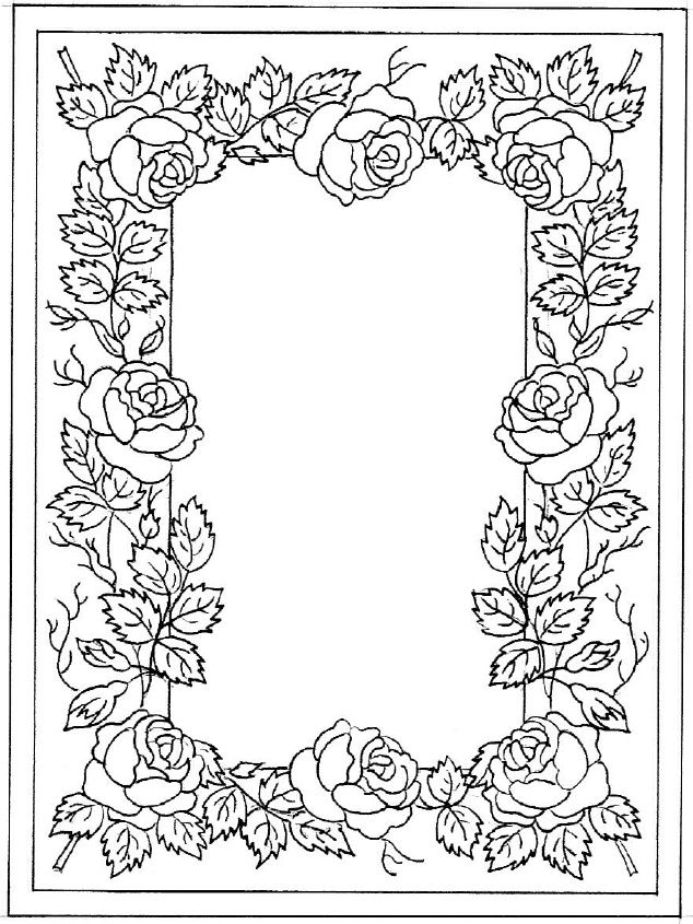 90 Picture Frames Coloring Pages to Bring Your Artwork to Life 122