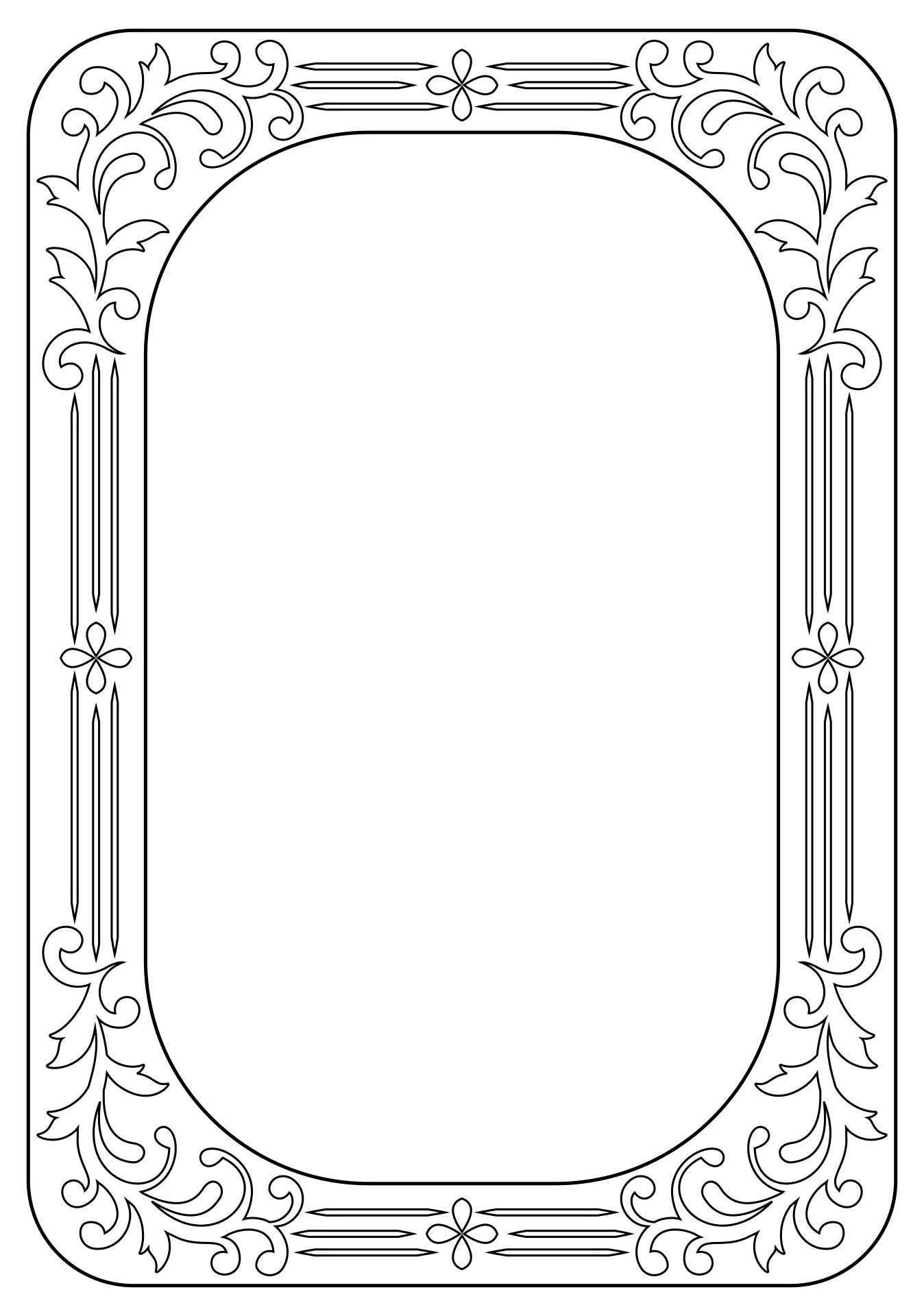 90 Picture Frames Coloring Pages to Bring Your Artwork to Life 15