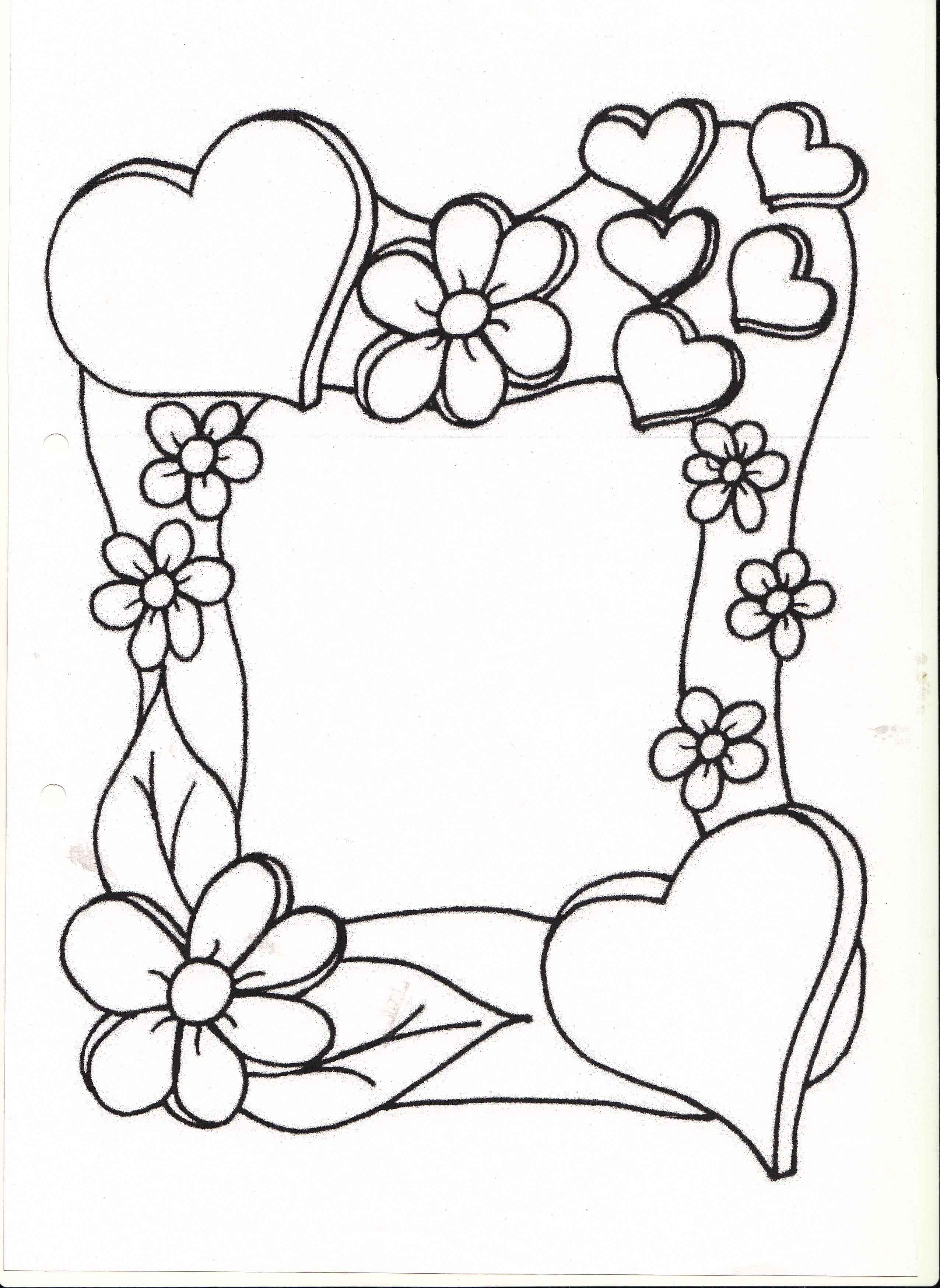 90 Picture Frames Coloring Pages to Bring Your Artwork to Life 20