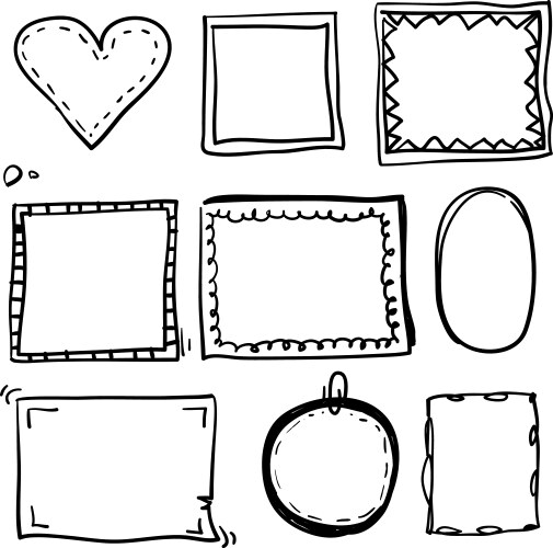 90 Picture Frames Coloring Pages to Bring Your Artwork to Life 30