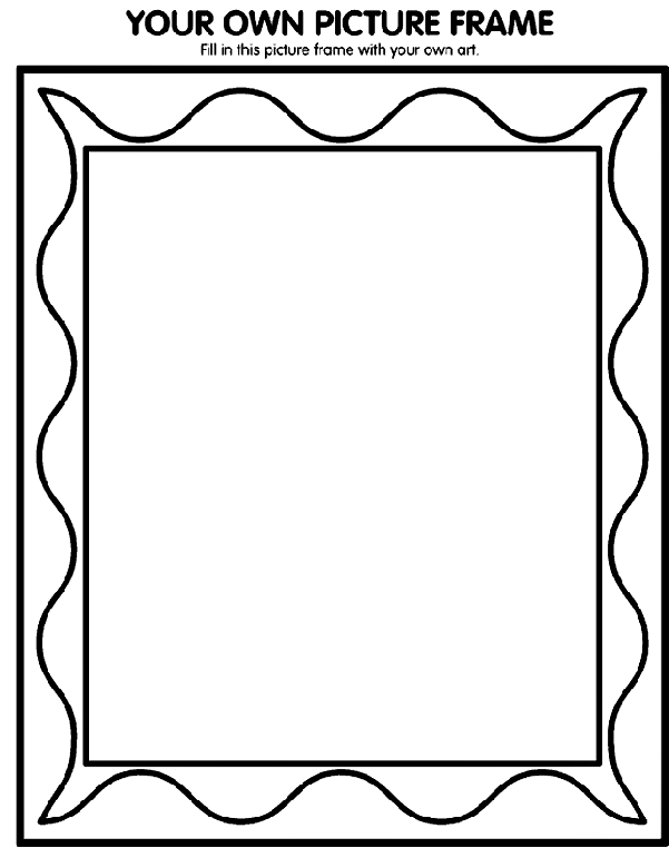 90 Picture Frames Coloring Pages to Bring Your Artwork to Life 33