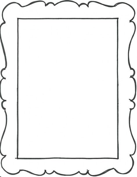 90 Picture Frames Coloring Pages to Bring Your Artwork to Life 35